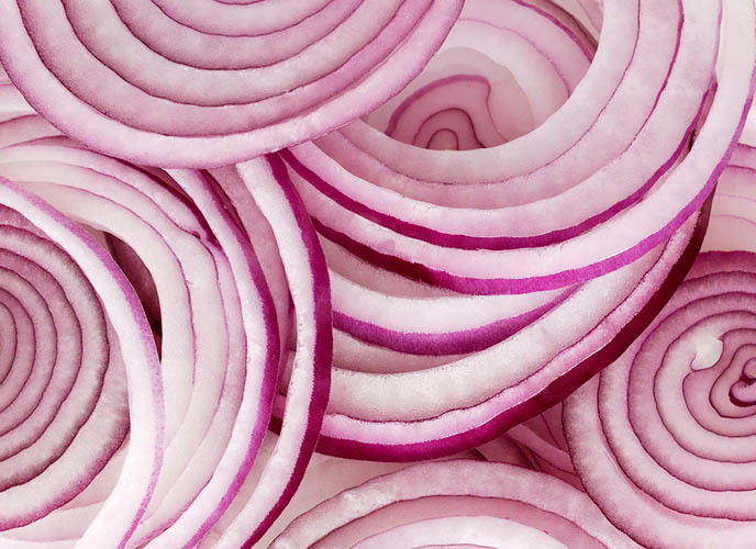 clean 15; red onions